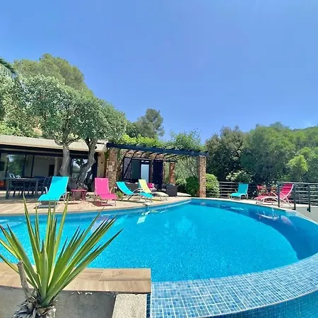 Malo Vue Mer Avec Piscine 6 Pax Saint-Raphaël