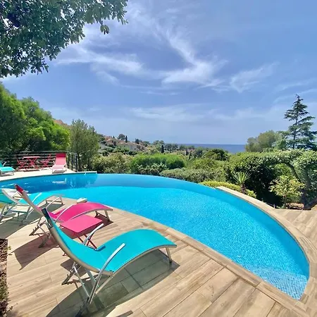 Villa Malo Vue Mer Avec Piscine 6 Pax Saint-Raphaël