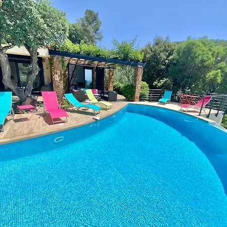 Malo Vue Mer Avec Piscine 6 Pax Villa Saint-Raphaël